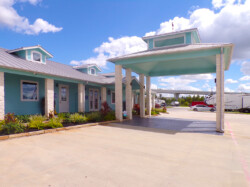 Houston rv park rv resort clubhouse entrance